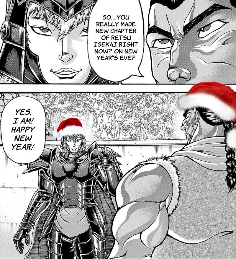 Baki Gaiden - Retsu Kaioh Isekai Tensei Shitemo Ikkou Kamawan! Chapter 55 page 18