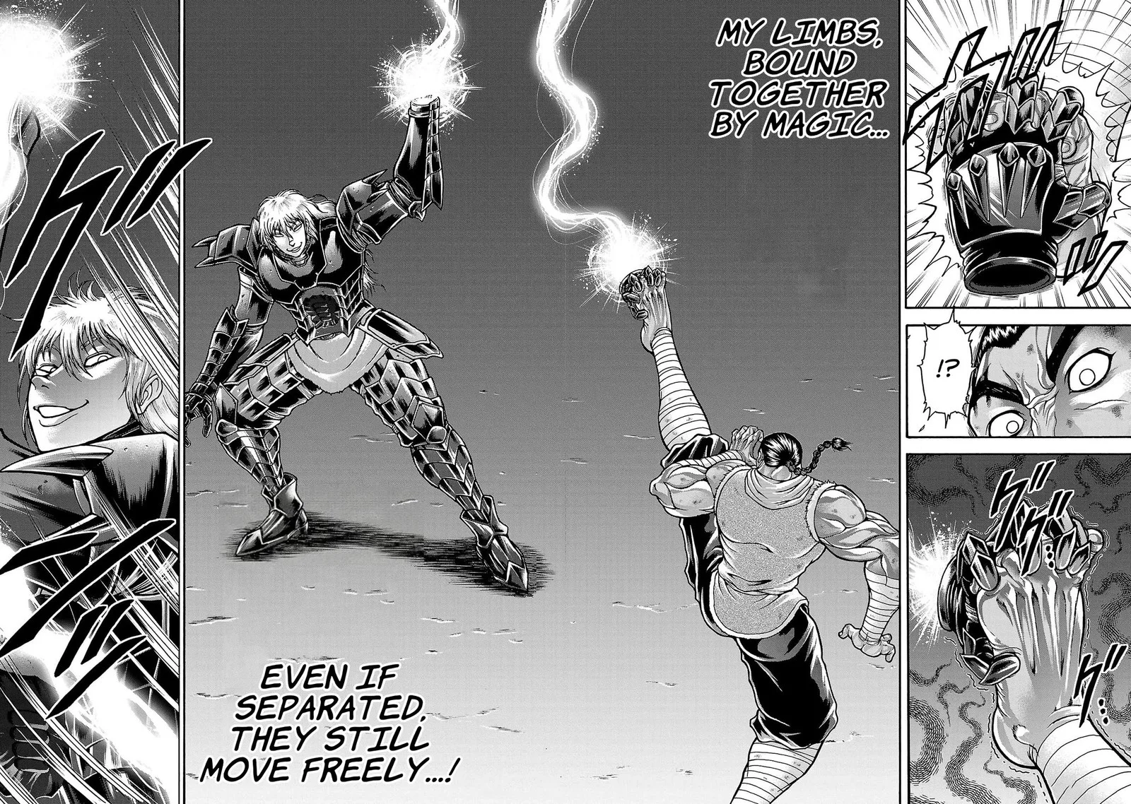 Baki Gaiden - Retsu Kaioh Isekai Tensei Shitemo Ikkou Kamawan! Chapter 57 page 10