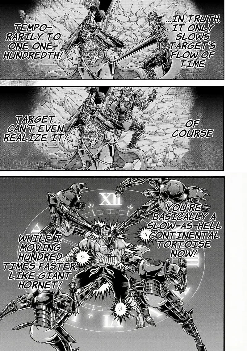 Baki Gaiden - Retsu Kaioh Isekai Tensei Shitemo Ikkou Kamawan! Chapter 58 page 7