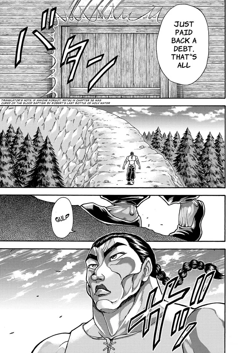 Baki Gaiden - Retsu Kaioh Isekai Tensei Shitemo Ikkou Kamawan! Chapter 60 page 14