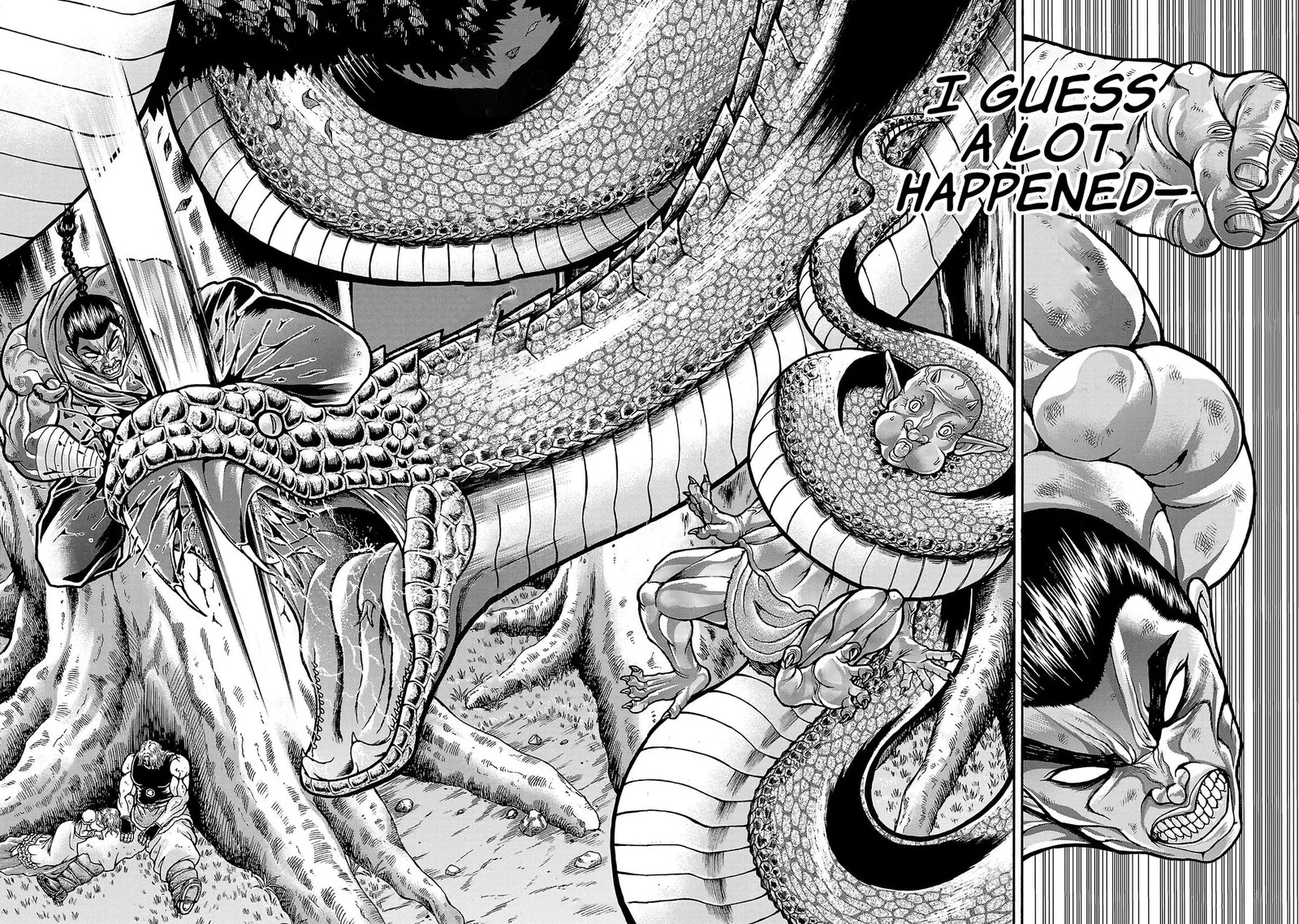 Baki Gaiden - Retsu Kaioh Isekai Tensei Shitemo Ikkou Kamawan! Chapter 60 page 10