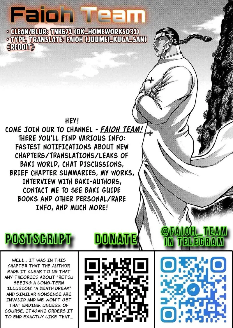 Baki Gaiden - Retsu Kaioh Isekai Tensei Shitemo Ikkou Kamawan! Chapter 61 page 20