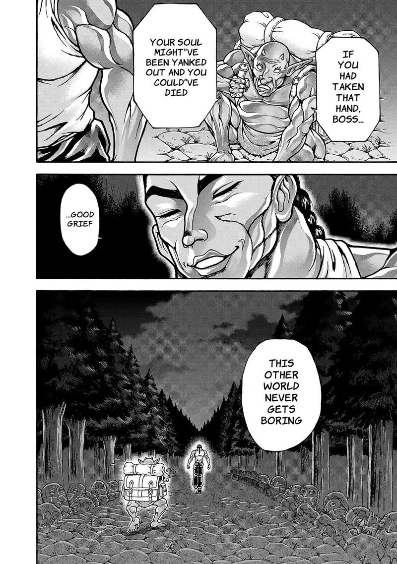 Baki Gaiden - Retsu Kaioh Isekai Tensei Shitemo Ikkou Kamawan! Chapter 61 page 19