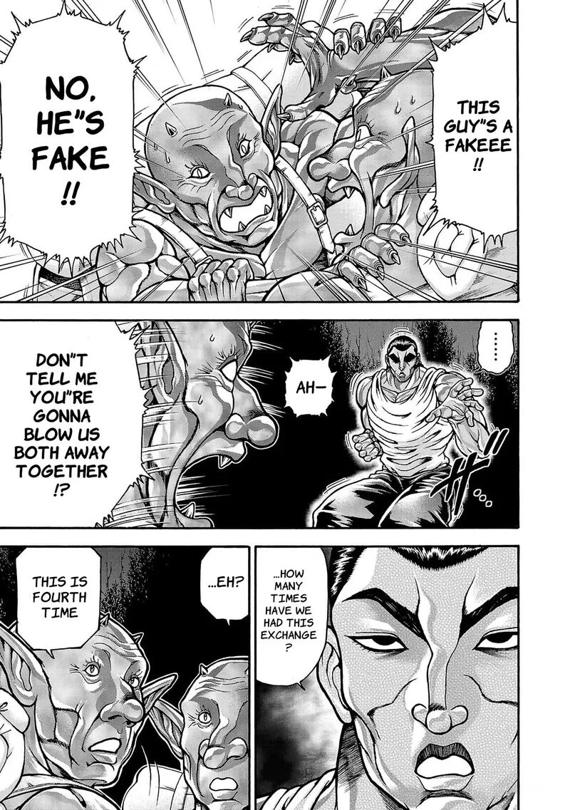 Baki Gaiden - Retsu Kaioh Isekai Tensei Shitemo Ikkou Kamawan! Chapter 62 page 15