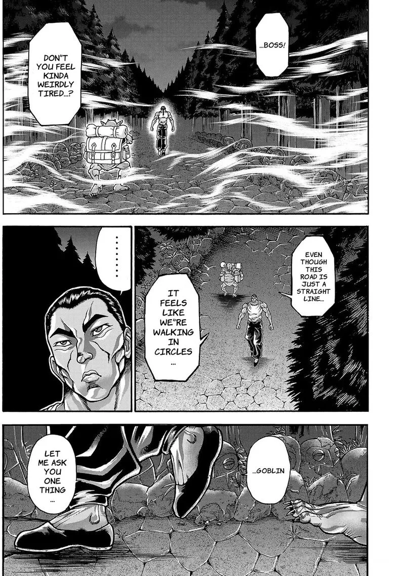 Baki Gaiden - Retsu Kaioh Isekai Tensei Shitemo Ikkou Kamawan! Chapter 62 page 13