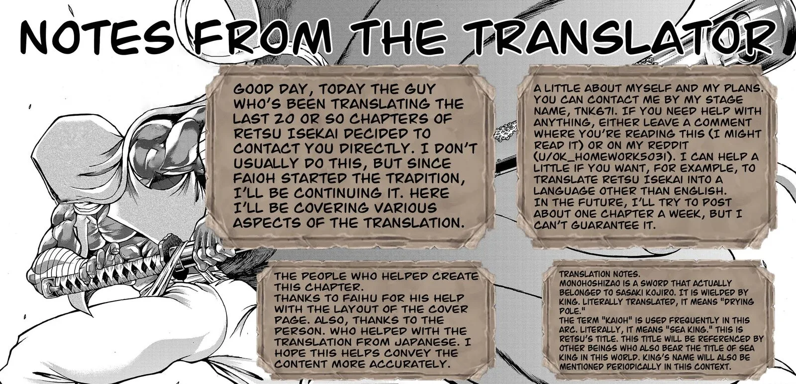 Baki Gaiden - Retsu Kaioh Isekai Tensei Shitemo Ikkou Kamawan! Chapter 65 page 23