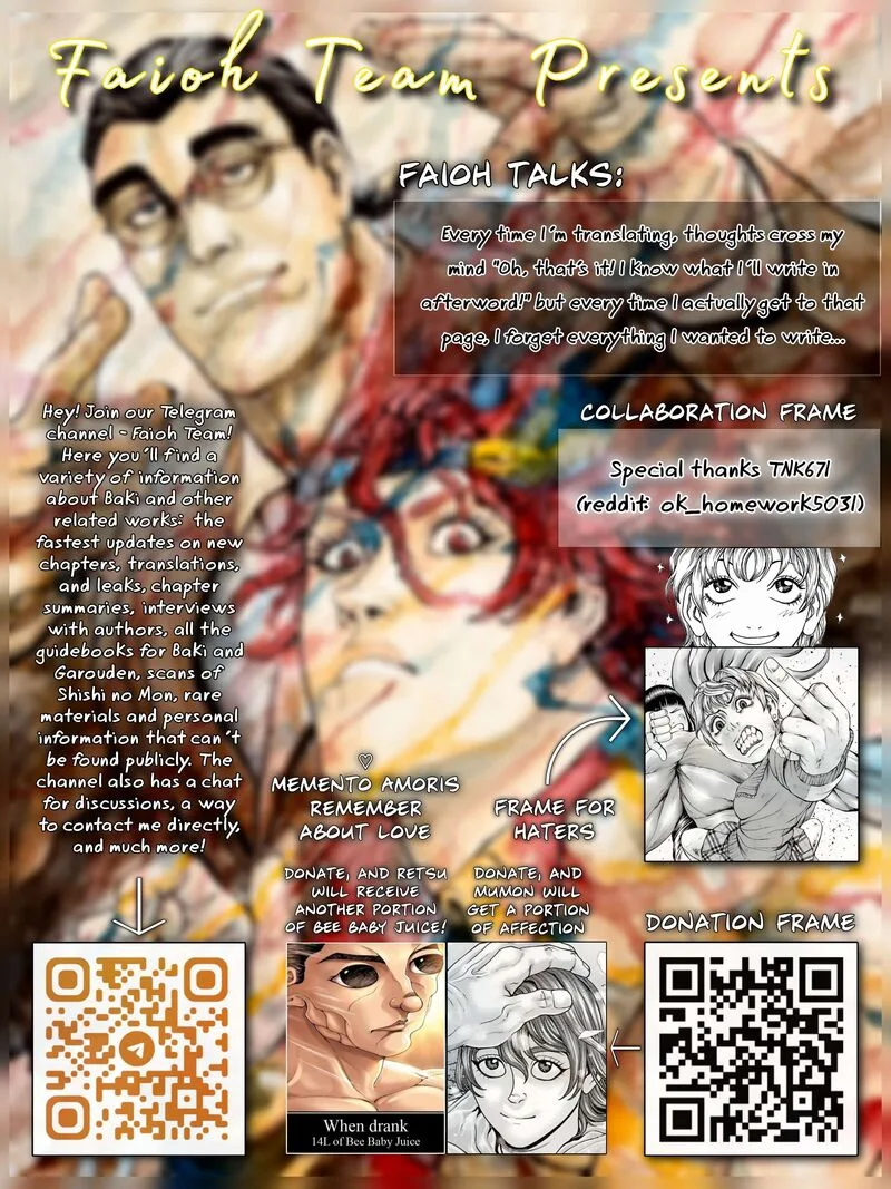 Baki Gaiden - Retsu Kaioh Isekai Tensei Shitemo Ikkou Kamawan! Chapter 68 page 19