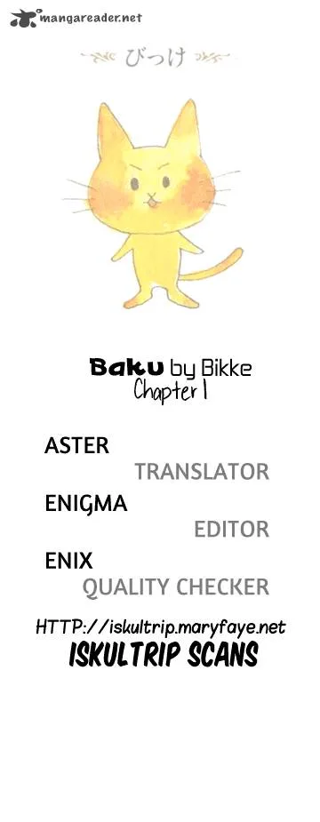 Baku (BIKKE) Chapter 1 page 1