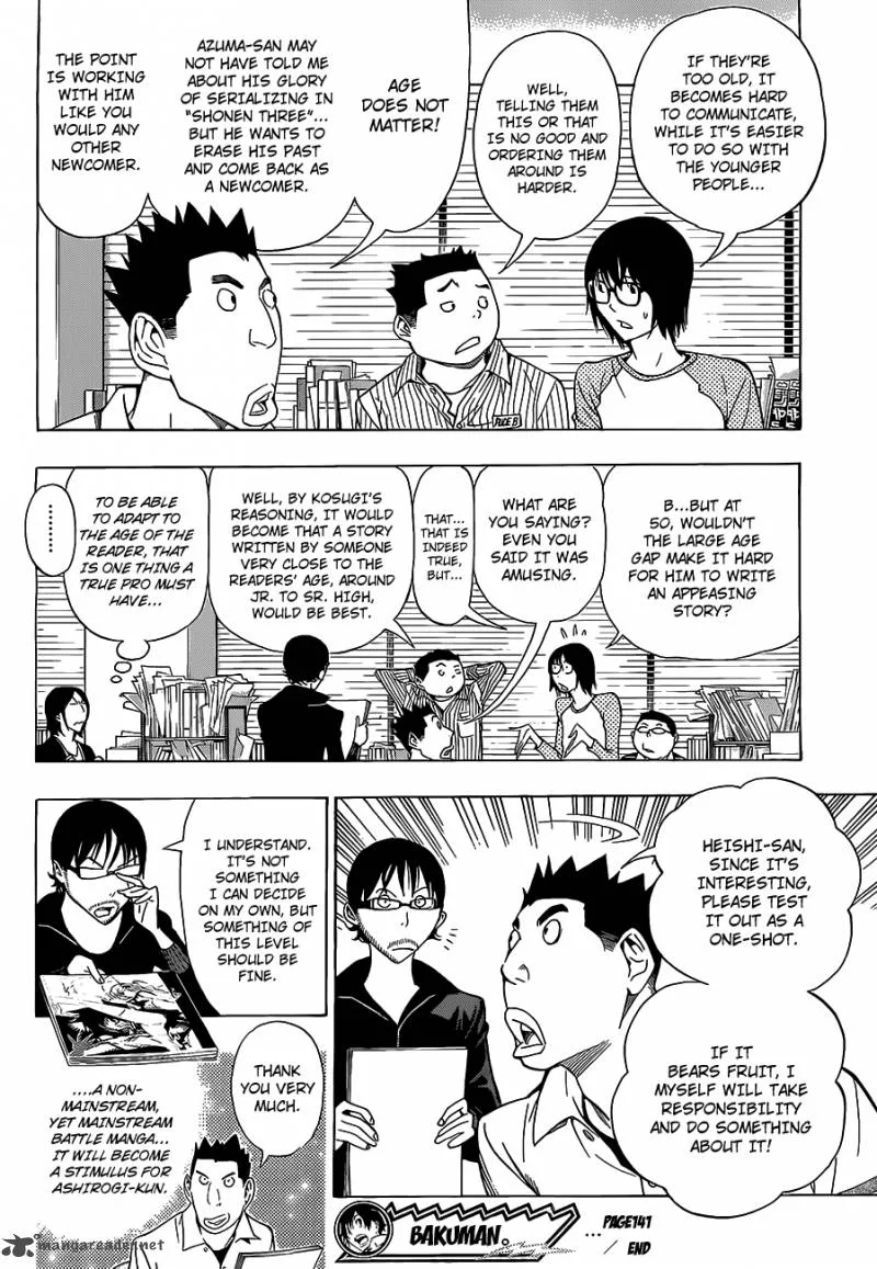 Bakuman Chapter 141 page 18