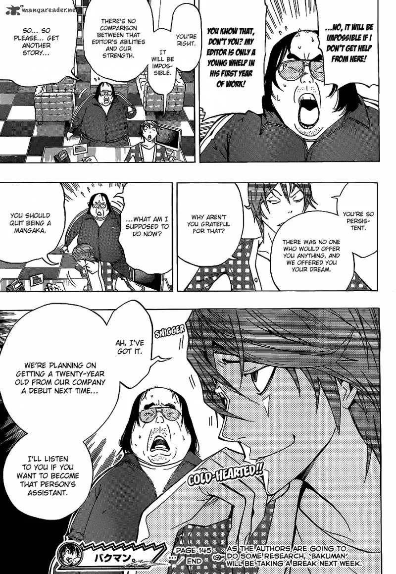 Bakuman Chapter 145 page 20