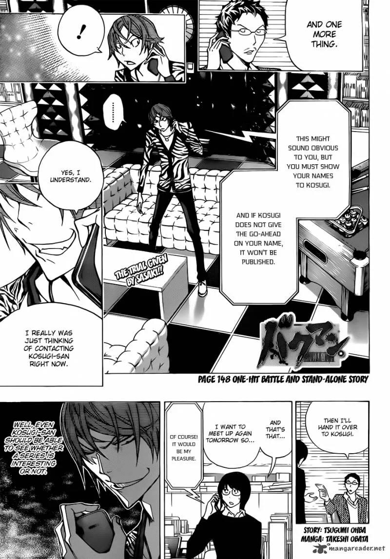Bakuman Chapter 148 page 1