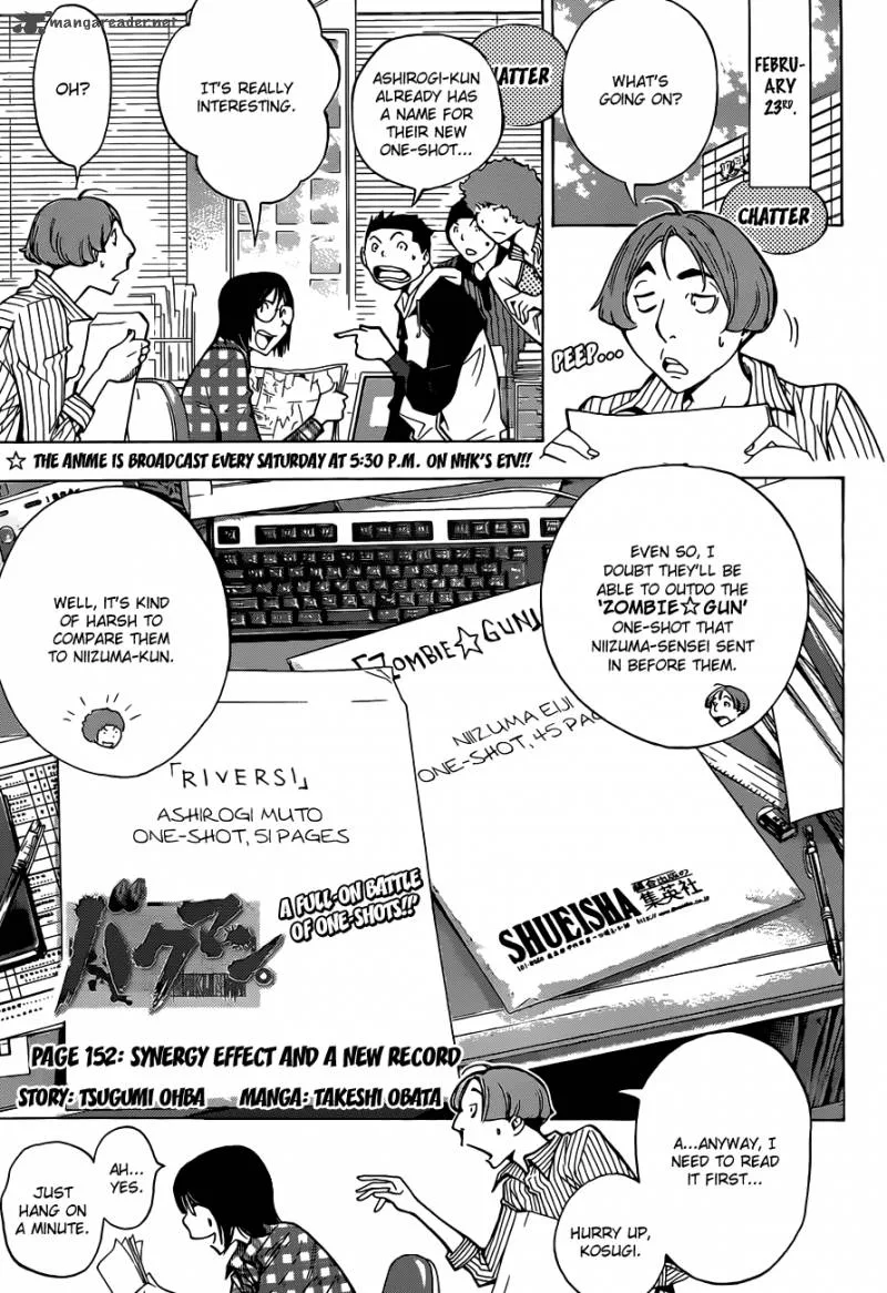 Bakuman Chapter 152 page 2