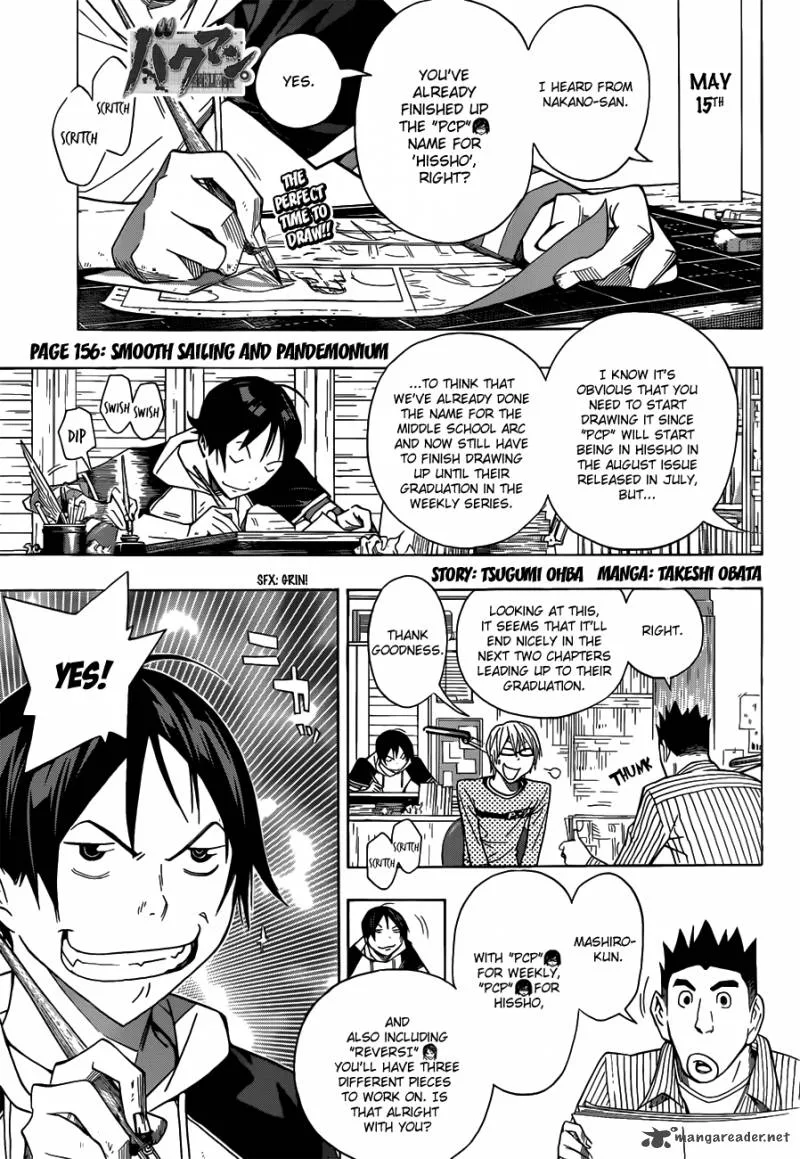 Bakuman Chapter 156 page 2