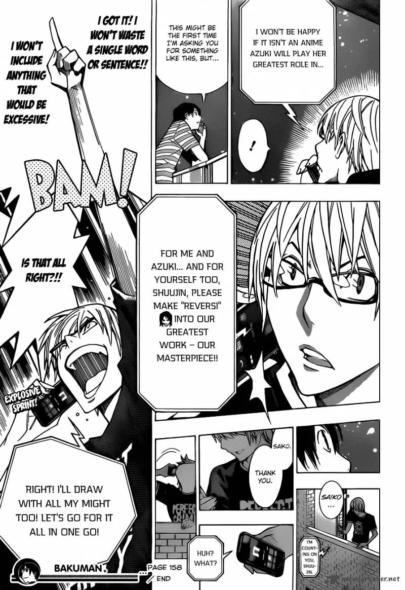 Bakuman Chapter 158 page 21