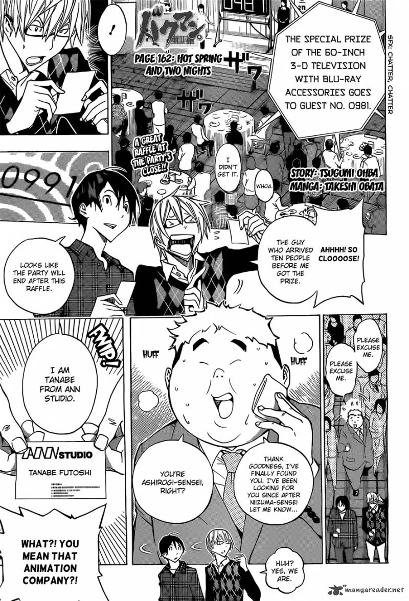Bakuman Chapter 162 page 2