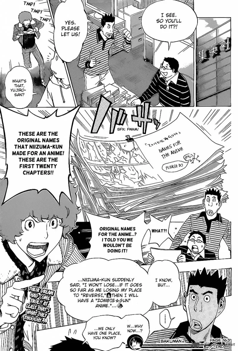 Bakuman Chapter 163 page 20