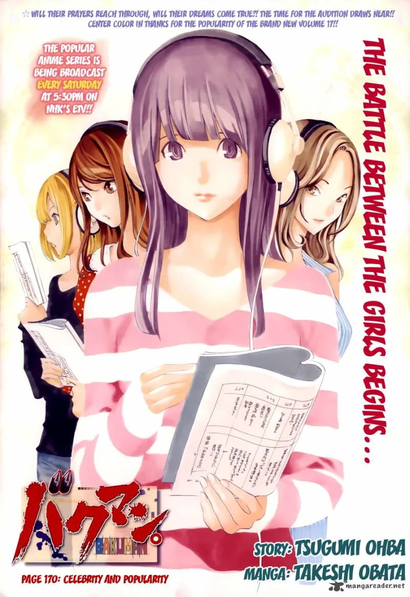 Bakuman Chapter 170 page 1