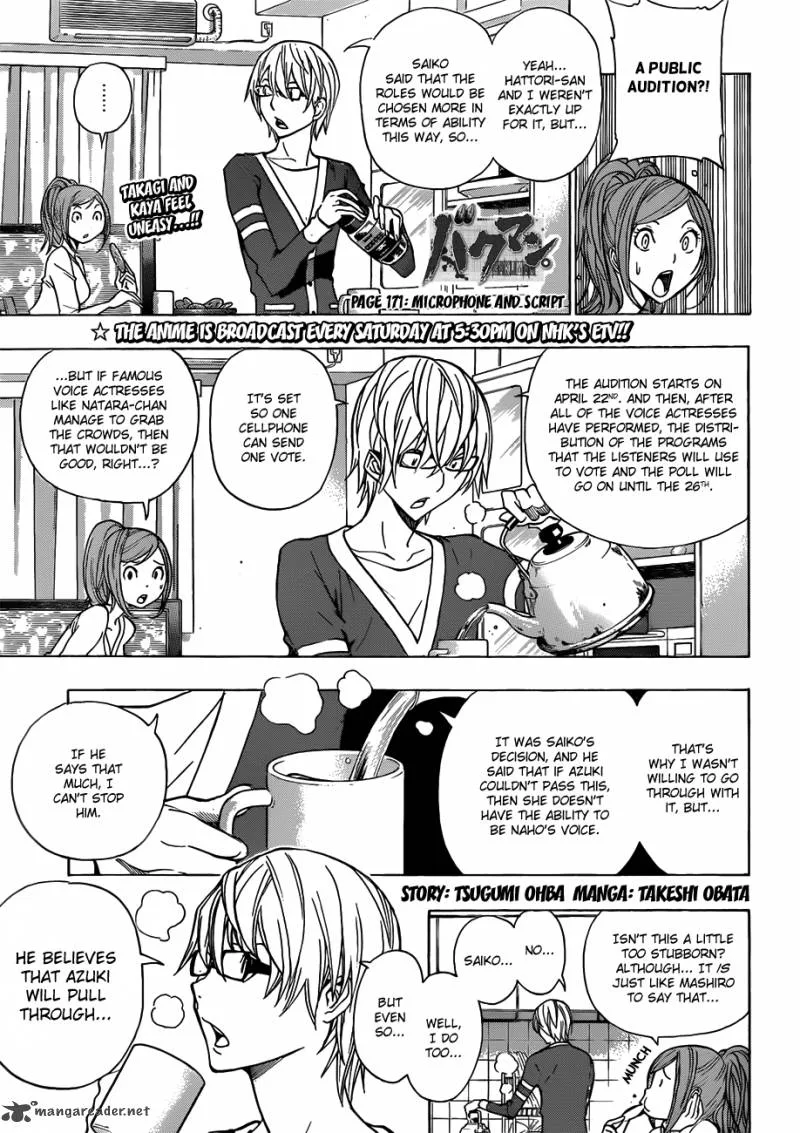 Bakuman Chapter 171 page 2