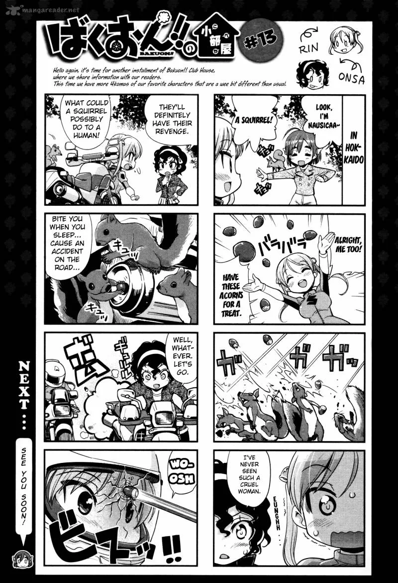 Bakuon!! Chapter 16 page 13