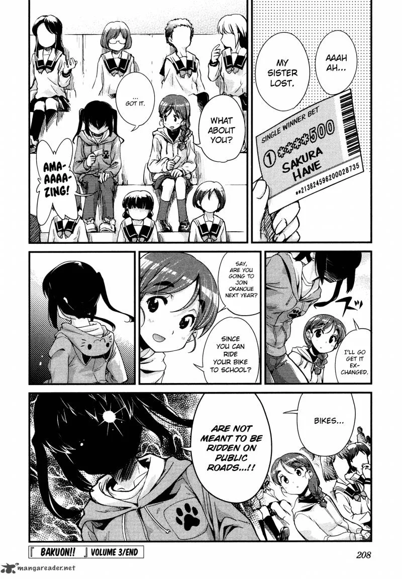 Bakuon!! Chapter 23 page 31