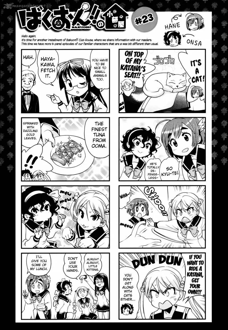 Bakuon!! Chapter 26 page 29