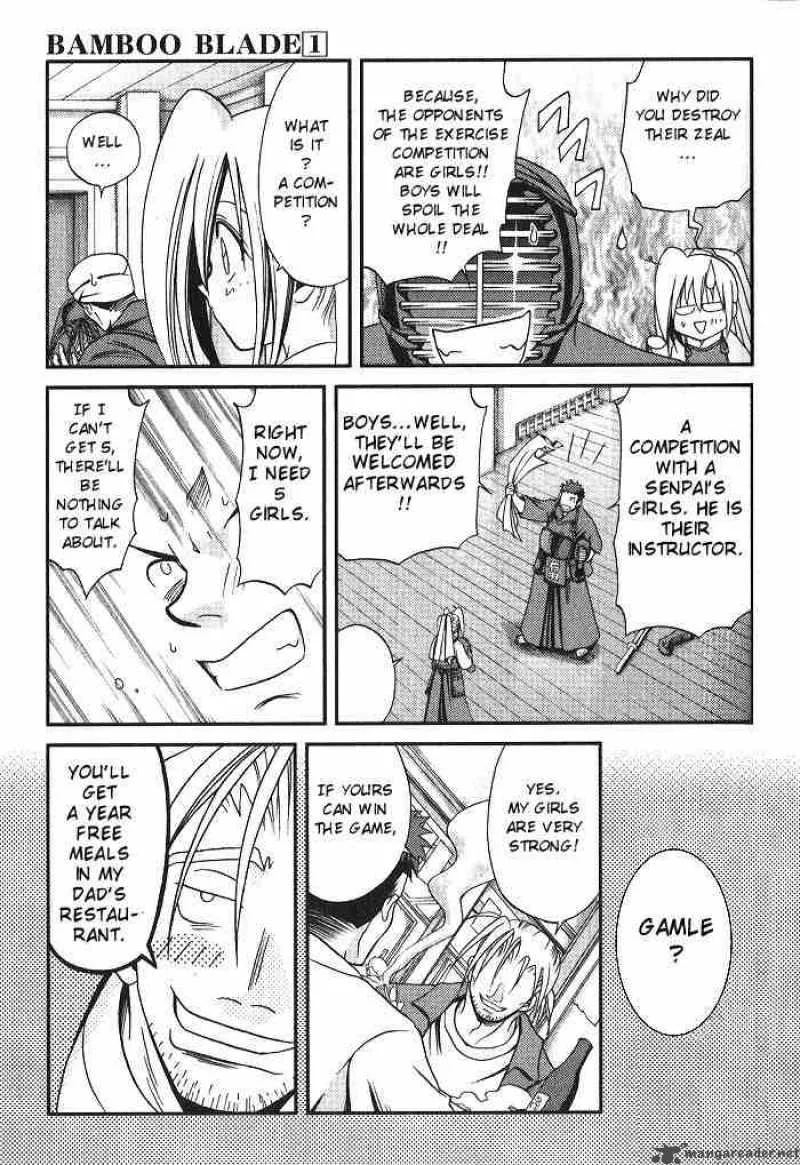 Bamboo Blade Chapter 1 page 21
