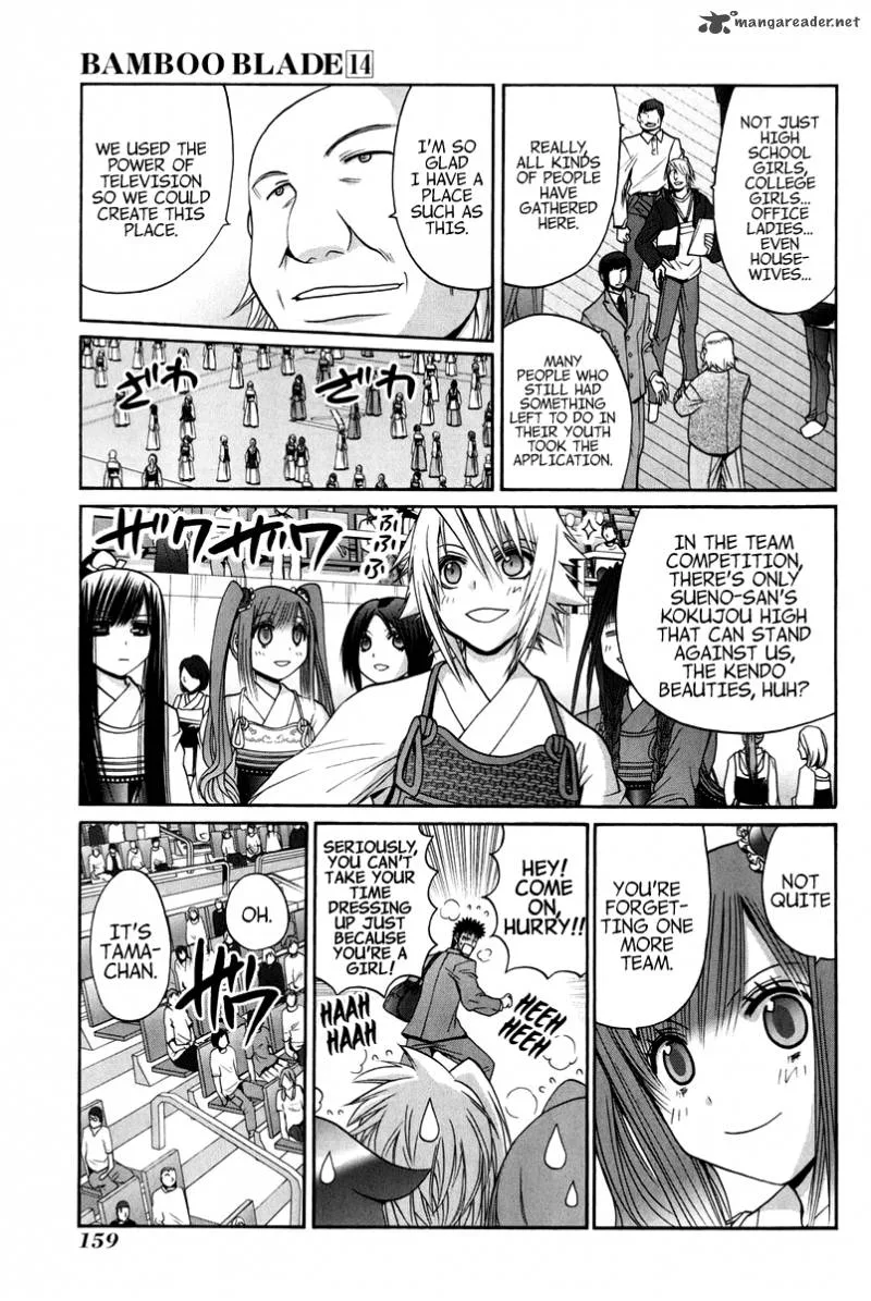 Bamboo Blade Chapter 18 page 158