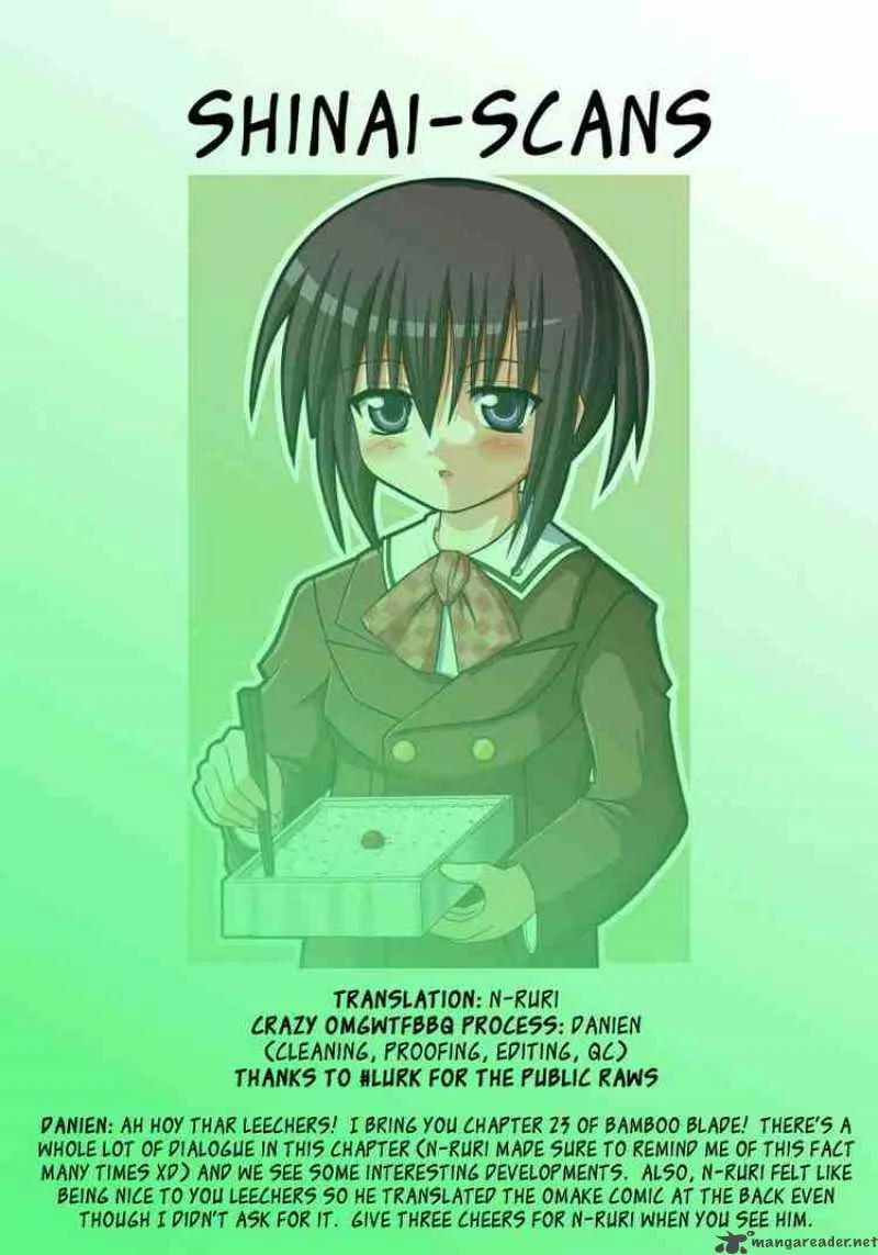 Bamboo Blade Chapter 23 page 22
