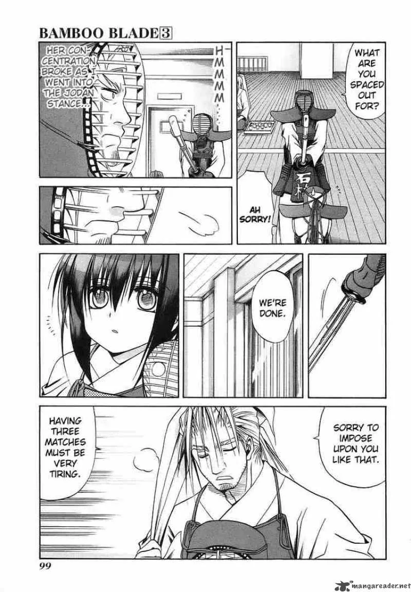Bamboo Blade Chapter 25 page 9