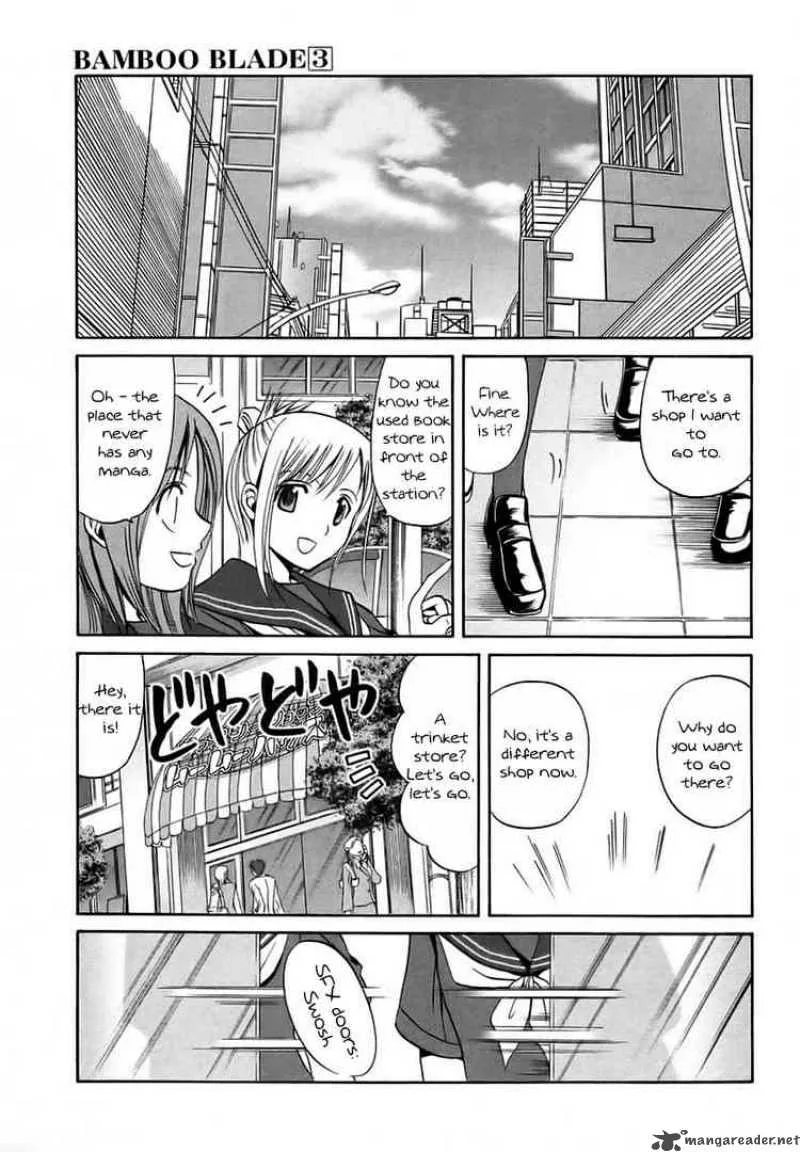 Bamboo Blade Chapter 28 page 1