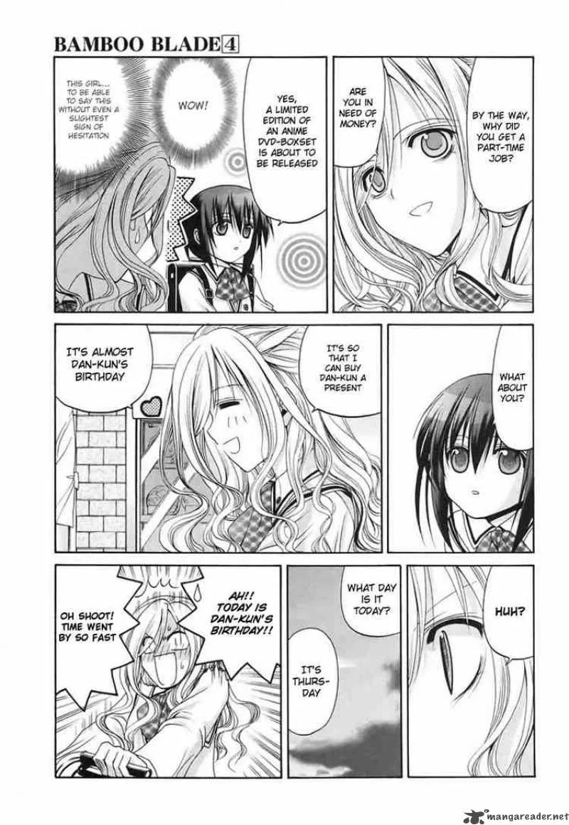 Bamboo Blade Chapter 32 page 14