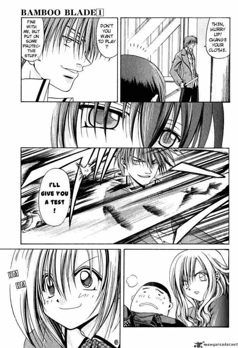 Bamboo Blade Chapter 6 page 3