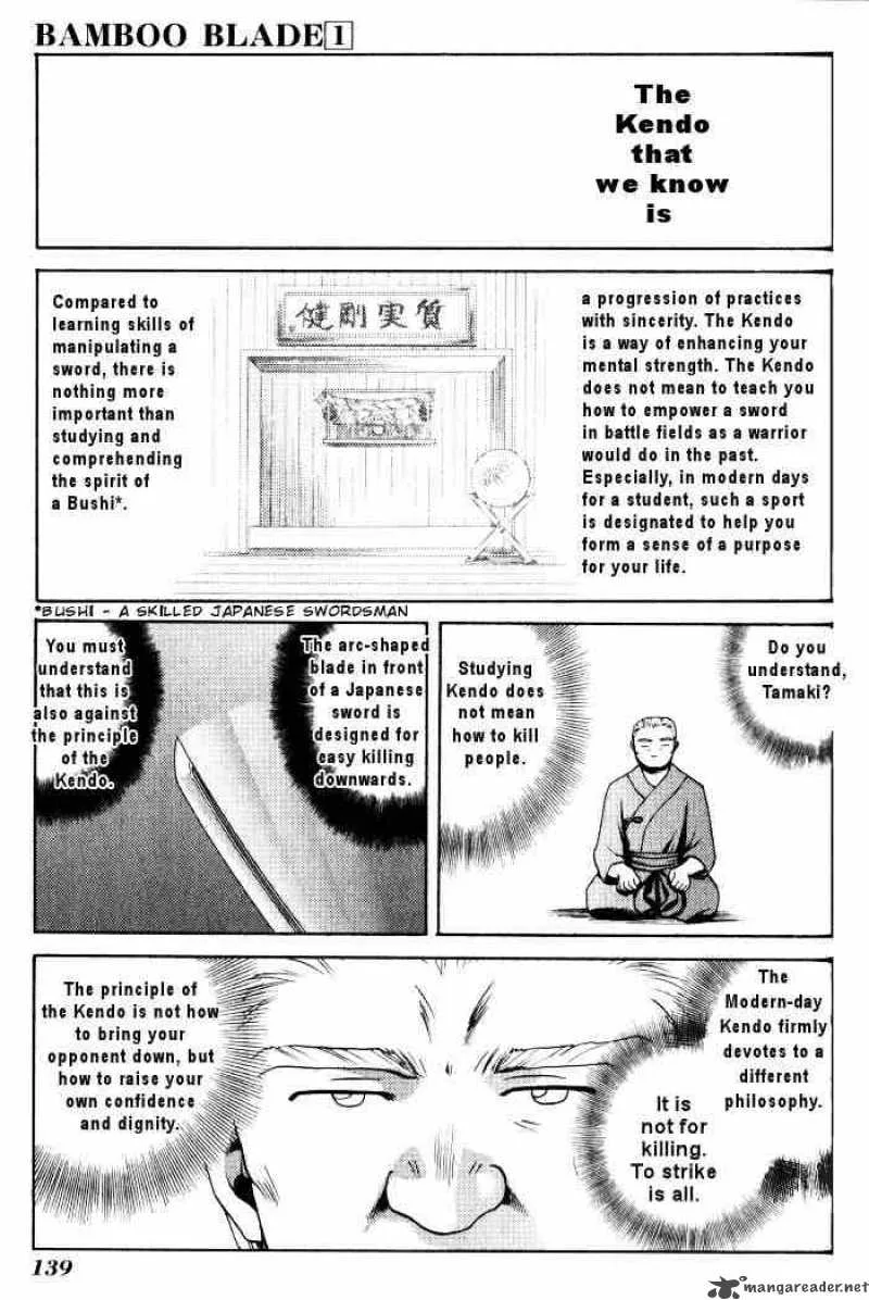 Bamboo Blade Chapter 7 page 6