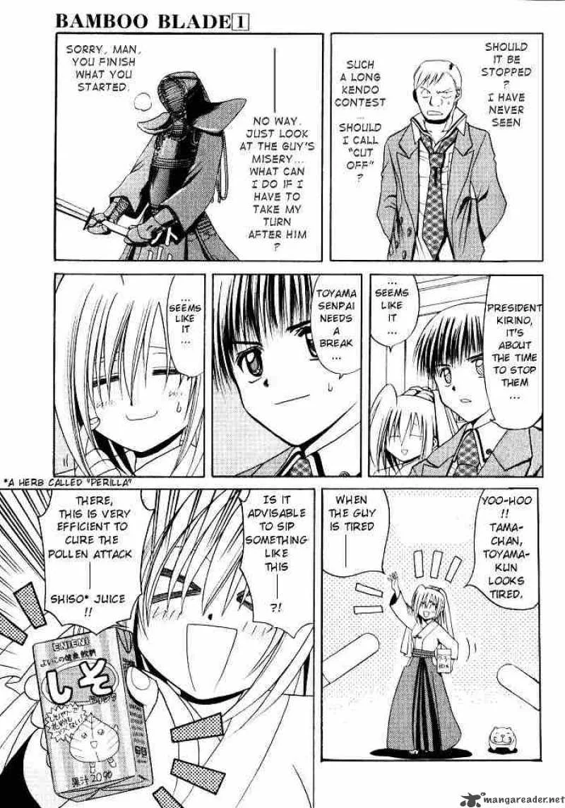 Bamboo Blade Chapter 8 page 6