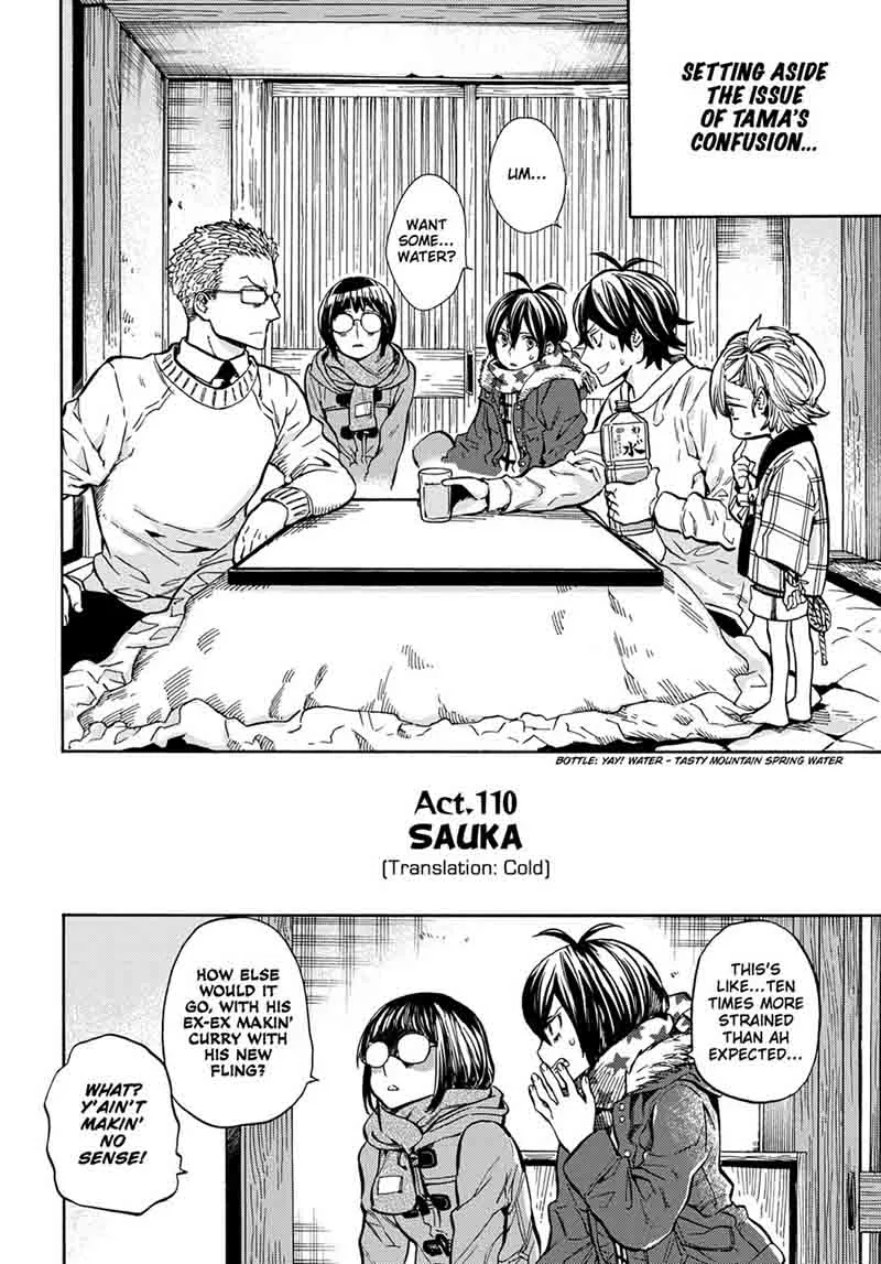 Barakamon Chapter 110 page 2