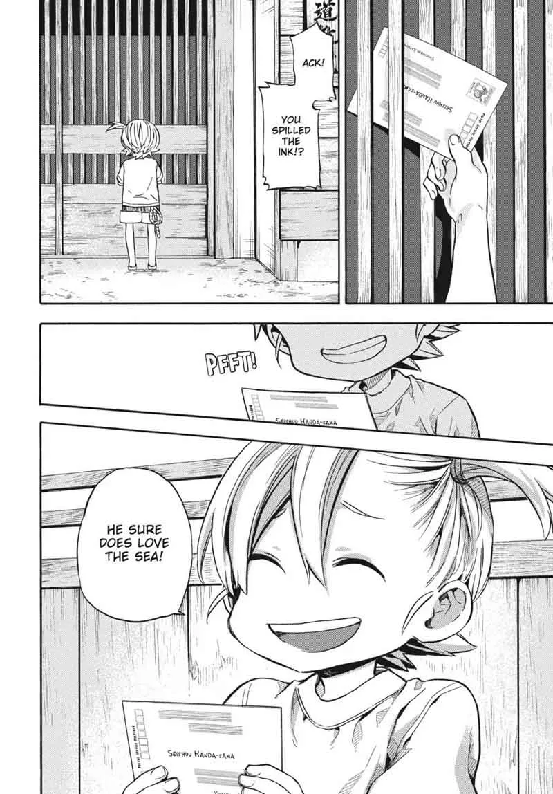 Barakamon Chapter 119 page 28