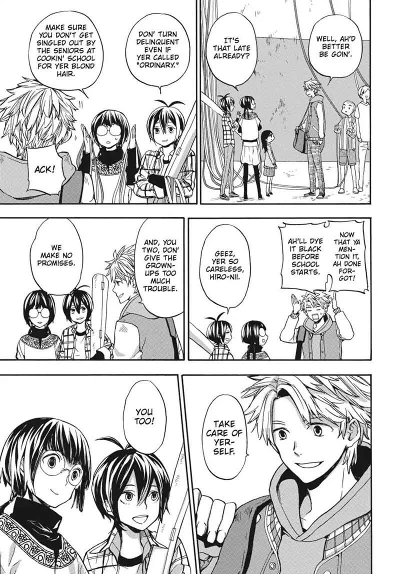 Barakamon Chapter 121 page 17