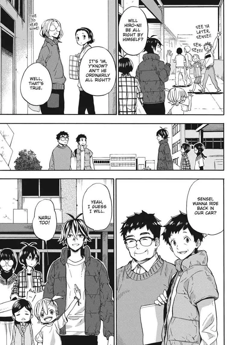 Barakamon Chapter 121 page 33
