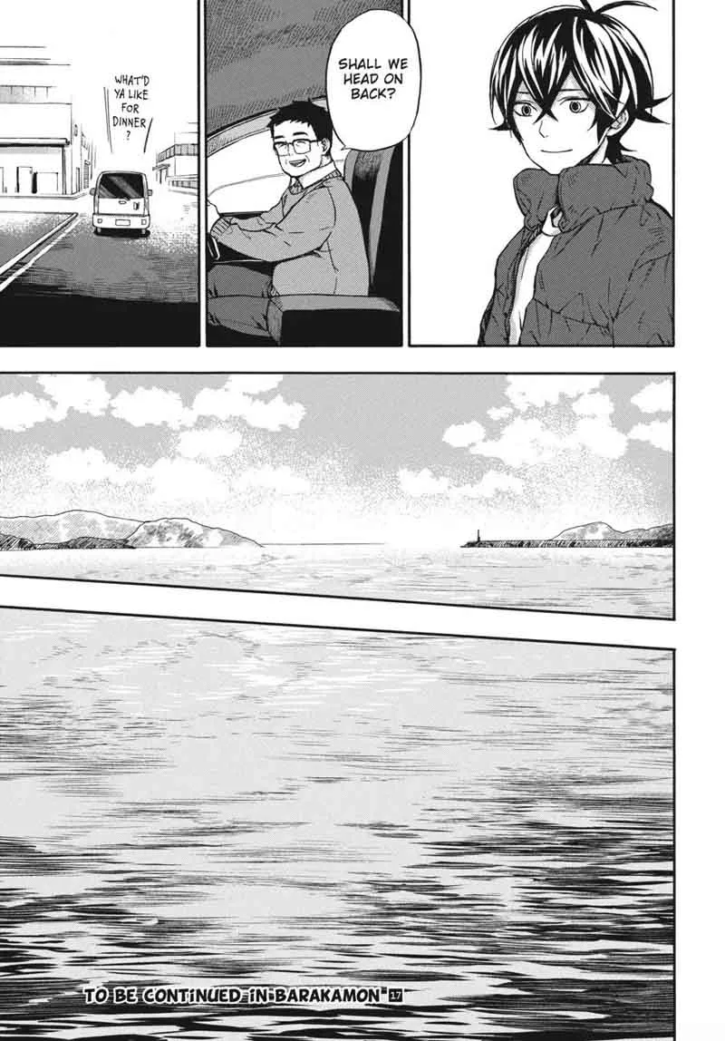 Barakamon Chapter 121 page 35