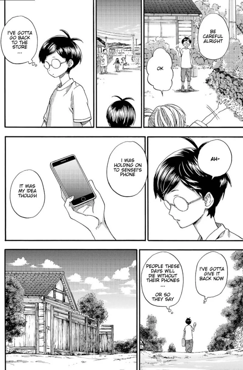 Barakamon Chapter 143 page 18