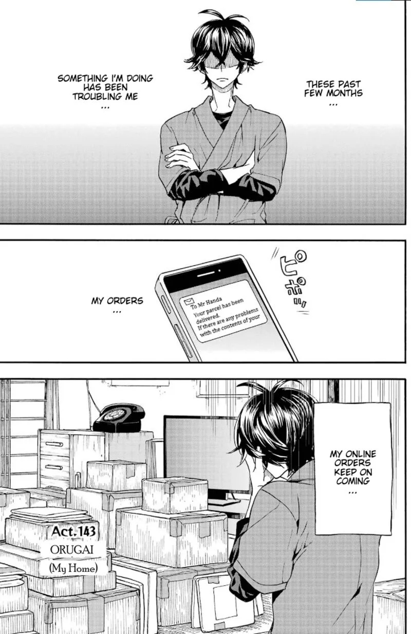 Barakamon Chapter 143 page 1