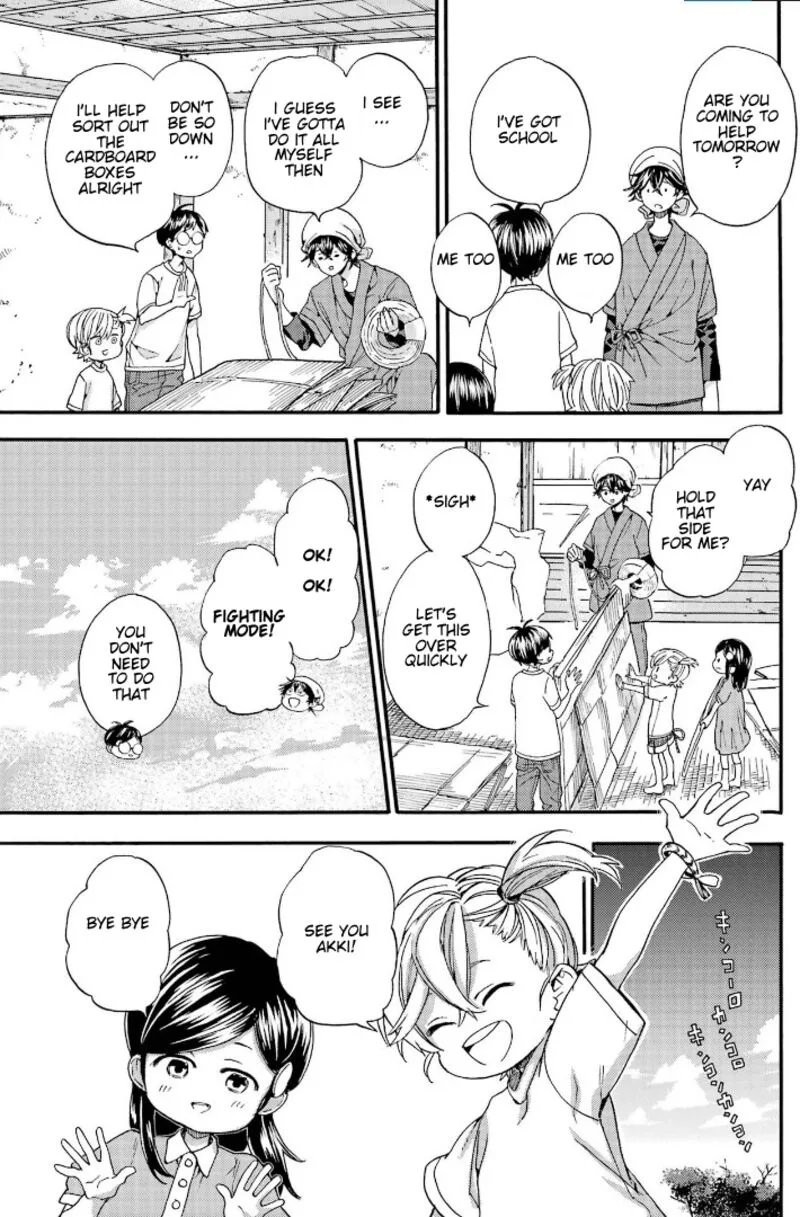 Barakamon Chapter 143 page 17