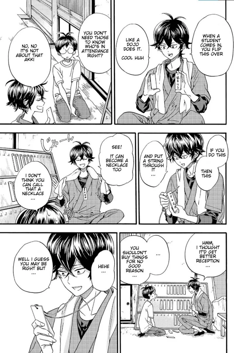 Barakamon Chapter 143 page 21