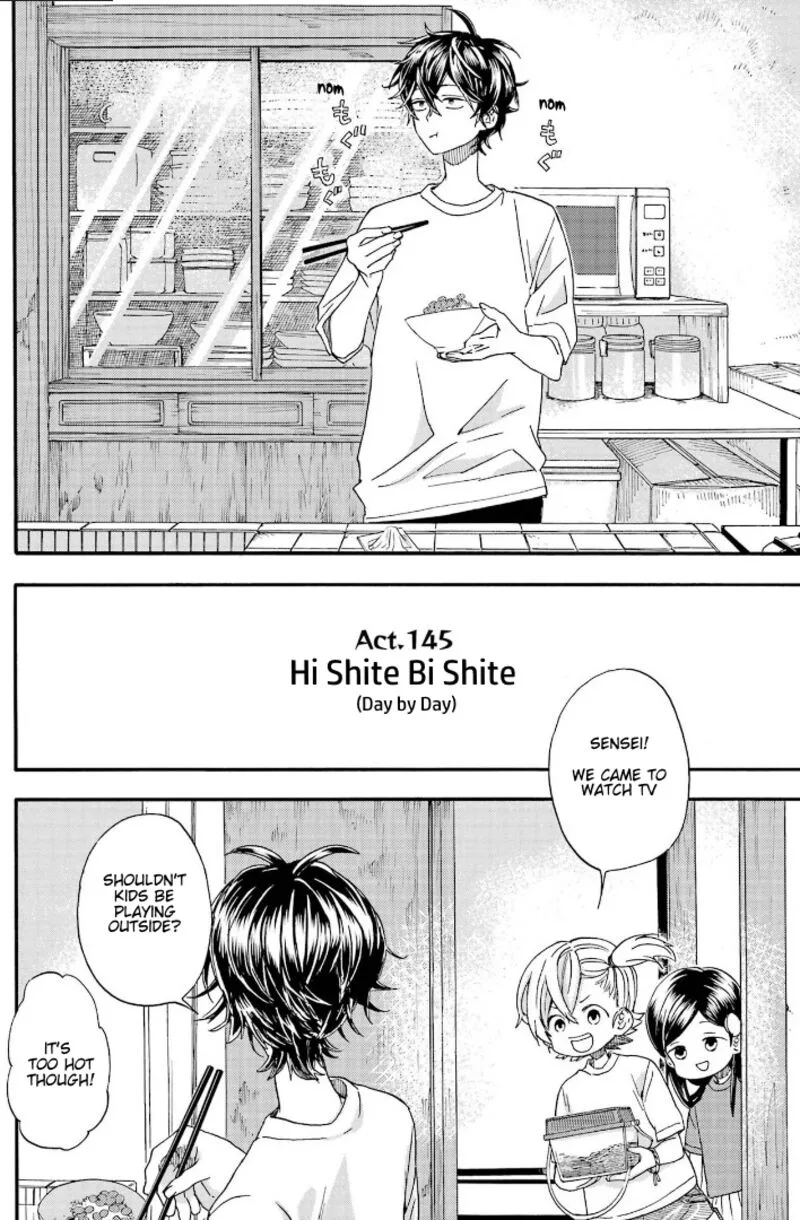 Barakamon Chapter 145 page 2