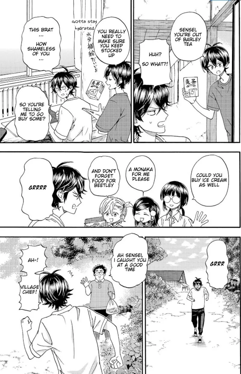 Barakamon Chapter 145 page 5