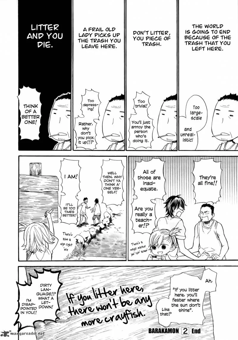 Barakamon Chapter 18 page 37
