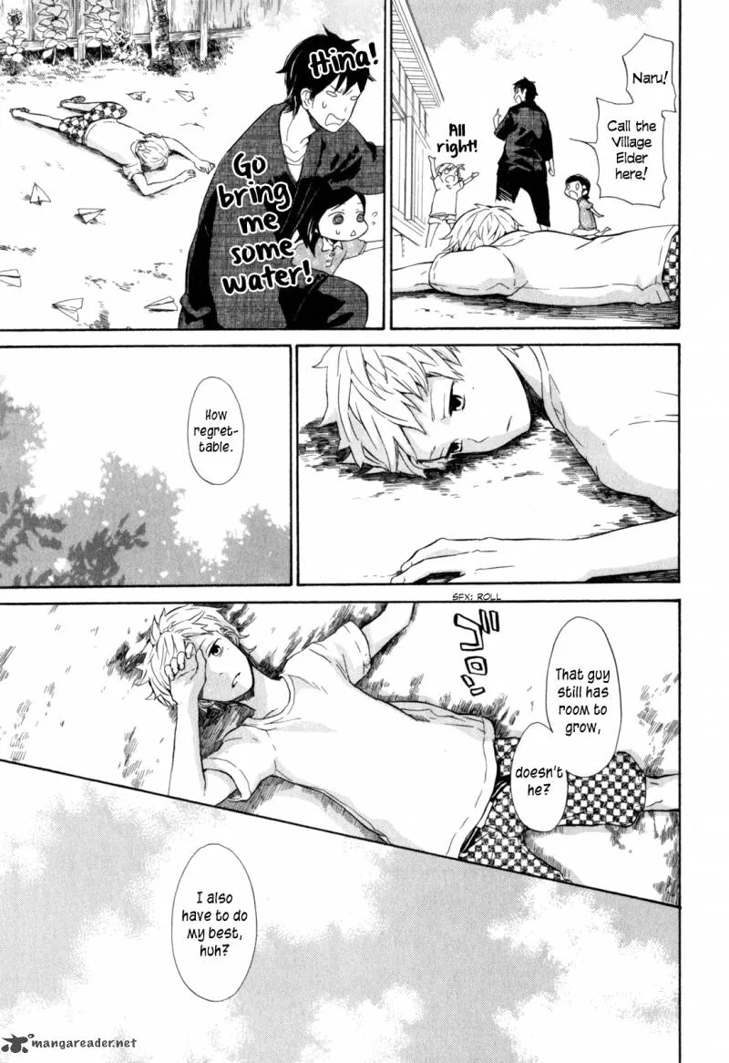 Barakamon Chapter 22 page 35