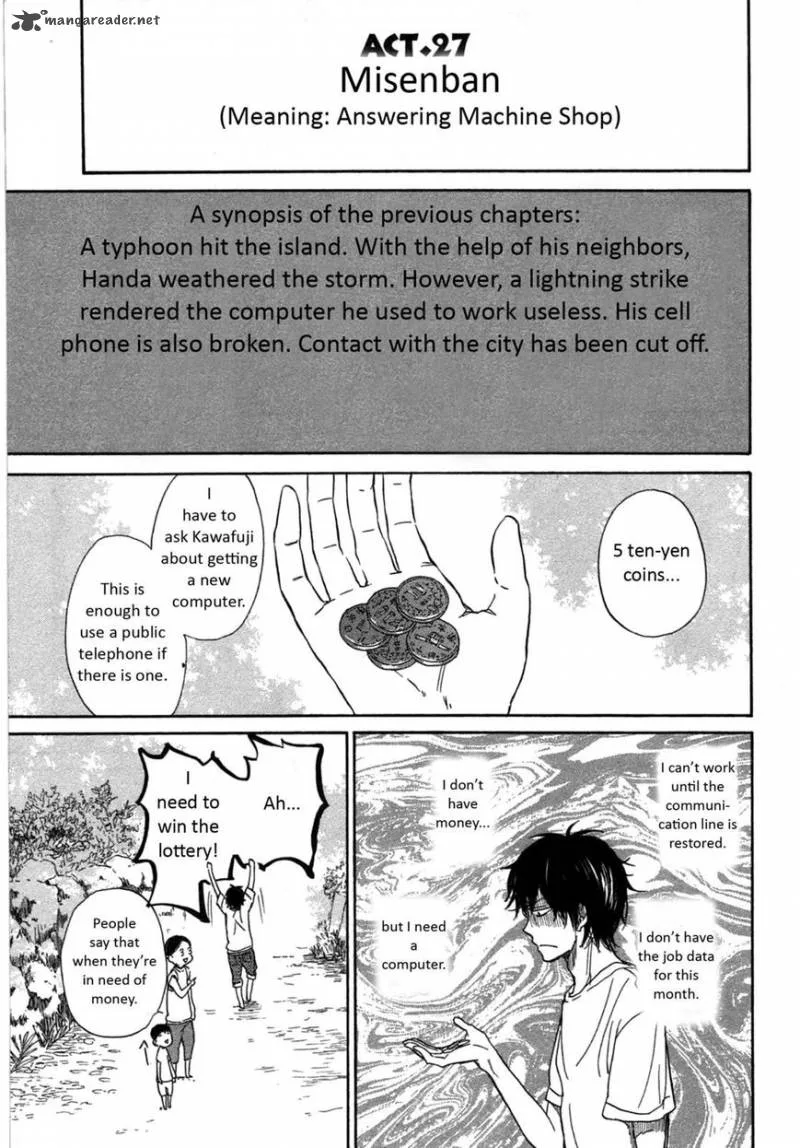 Barakamon Chapter 27 page 1