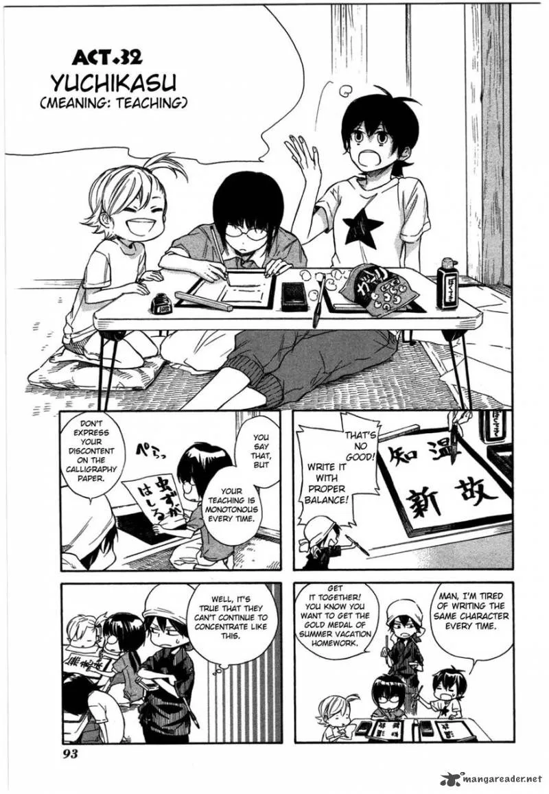 Barakamon Chapter 32 page 1