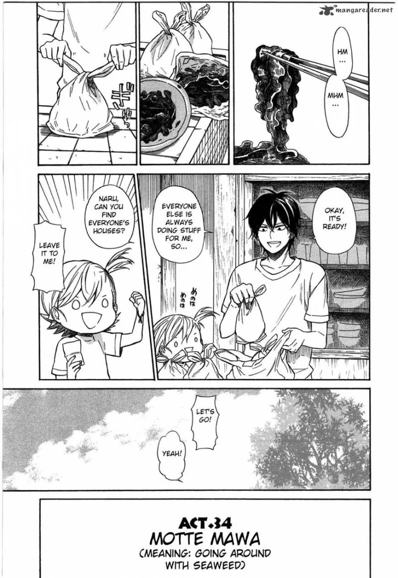 Barakamon Chapter 34 page 1